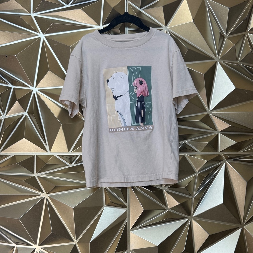 popular anime Anya Forger and her future-predicting dog kids tshirt